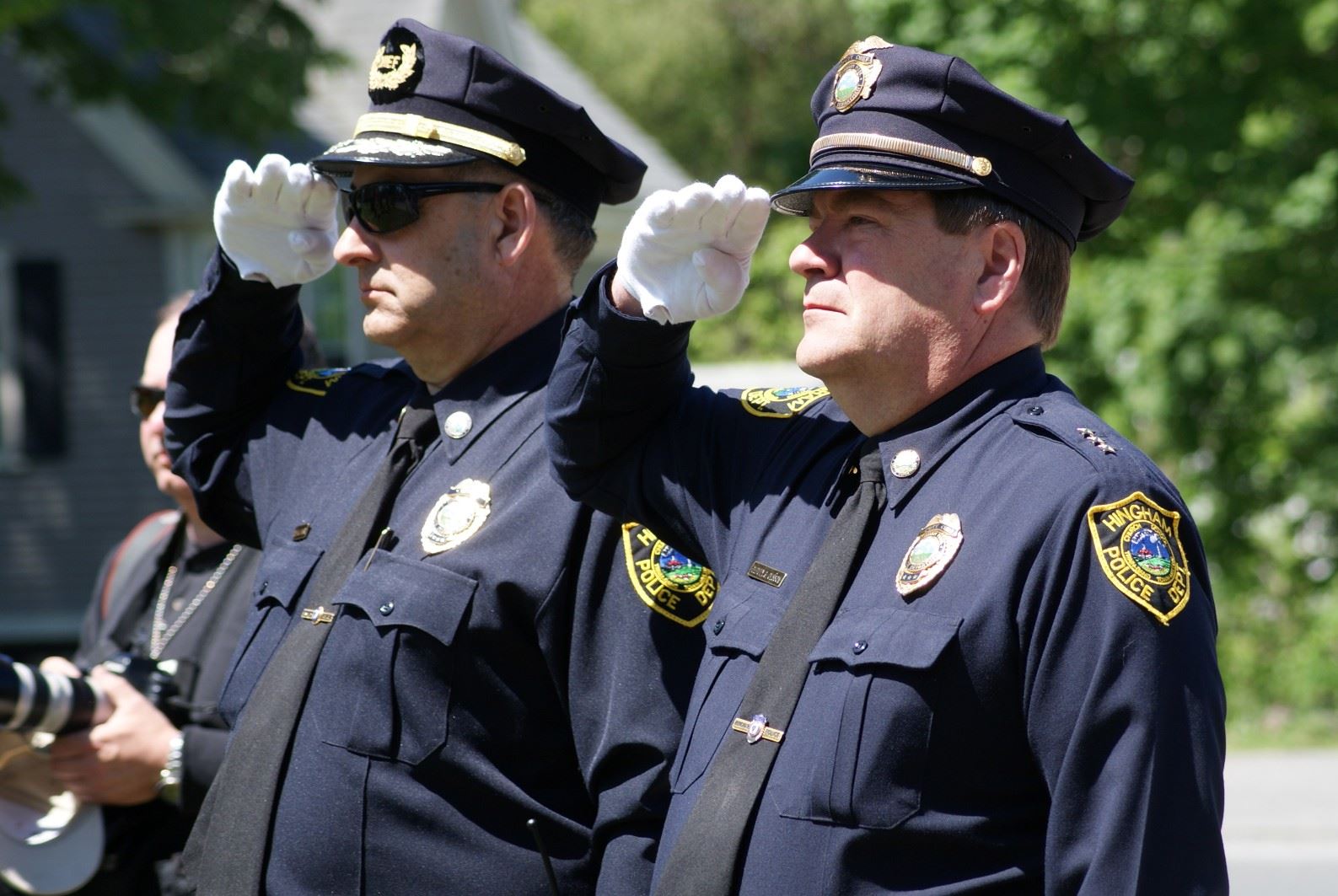 HPD Chief Michael Peraino HPD Deputy Glenn Olsson